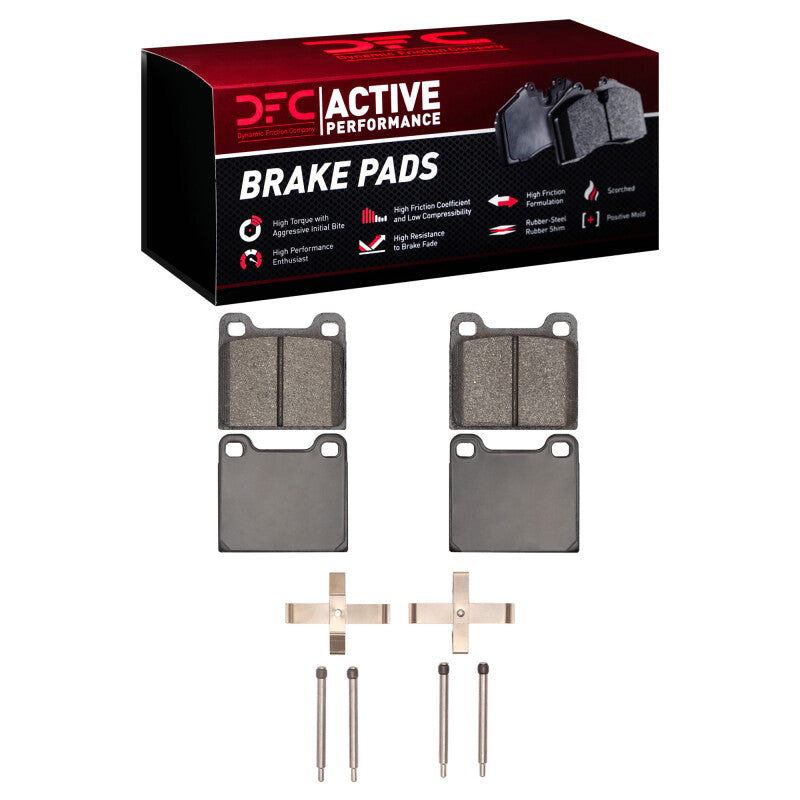 DFC 67-76 Porsche 911 Front Active Performance Pads and Hardware Kit