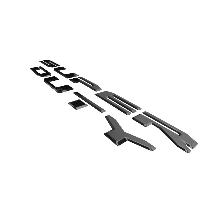 Putco 17-19 Ford SUPERDUTY Letters (Stamped/Black Platinum) Tailgate/Rear