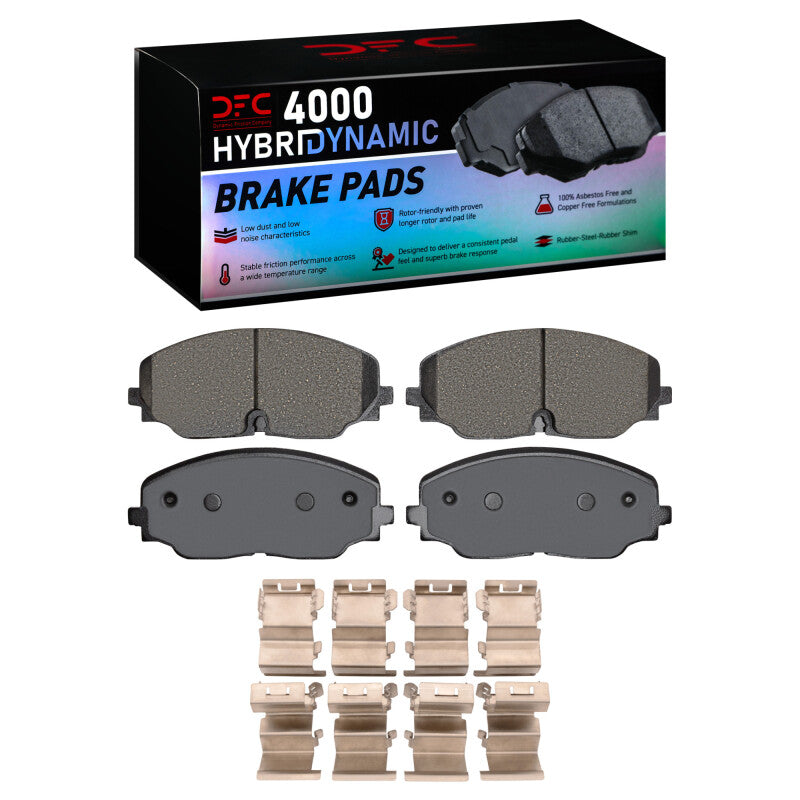 DFC 18-25 Volkswagen Atlas Cross Sport/Atlas (Mexico) Front 4000 HybriDynamic Pads & Hardware Kit