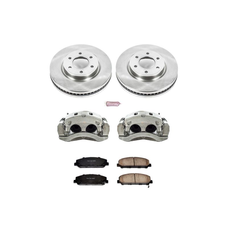 PowerStop Power Stop 17-22 Nissan Armada Front Autospecialty Kit w/Cals