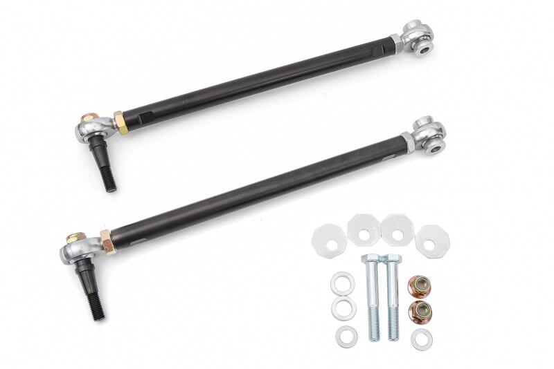 BMR Suspension BMR 14-19 Chevrolet Corvette Toe Rods For 15in Conversion Kit - Black Anodized