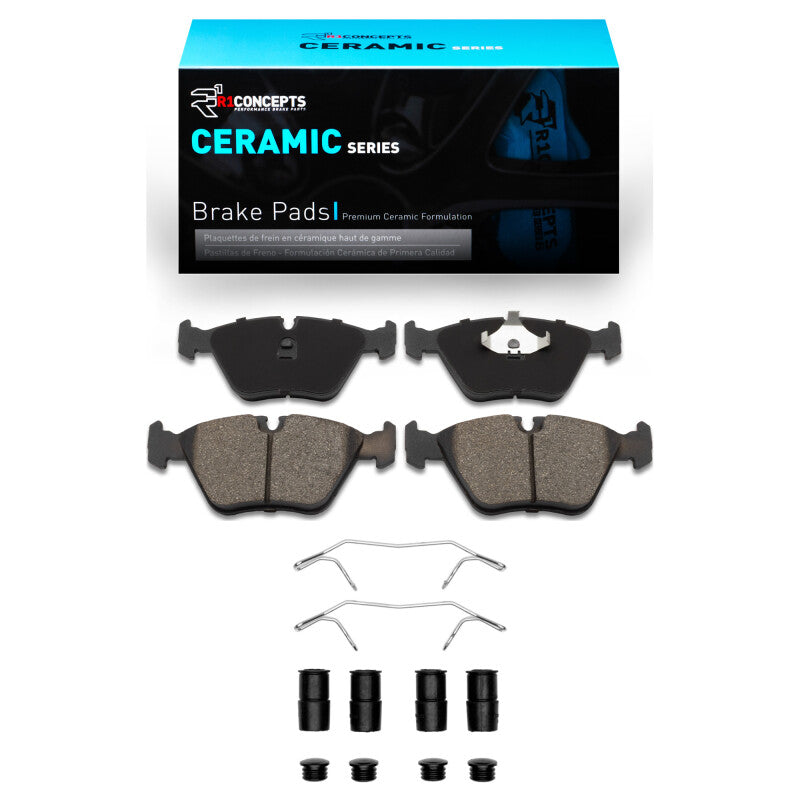 R1 Concepts R1 1989-2006 Audi 200 Front R1 Ceramic Pads & Hardware Kit