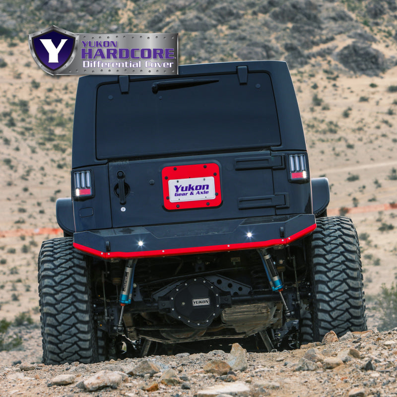 Yukon Gear & Axle Yukon Gear Hardcore Diff Cover for 11.5in & 11.8in GM Dodge Ram