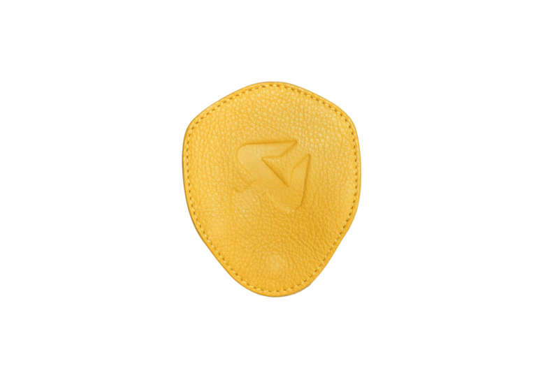 Akrapovic Akrapovic Leather Headphones Case - Yellow