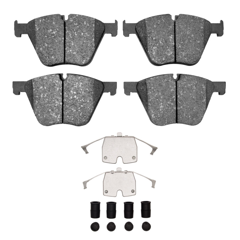 R1 Concepts R1 10-19 BMW Alpina B7 Xdrive Front Euro Ceramic Brake Pads and Hardware Kit