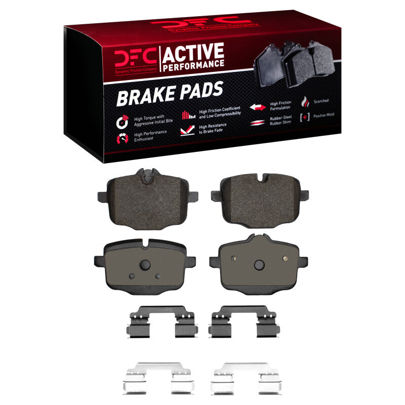 DFC 12-19 BMW M6 Rear Active Performance Pads and Hardware Kit