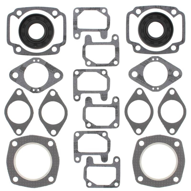 Vertex Pistons Vertex Gaskets 74-75 Arctic Cat Lynx/Pantera (Kawasaki) FC/2 Complete Gasket Kit w/ Oil Seals
