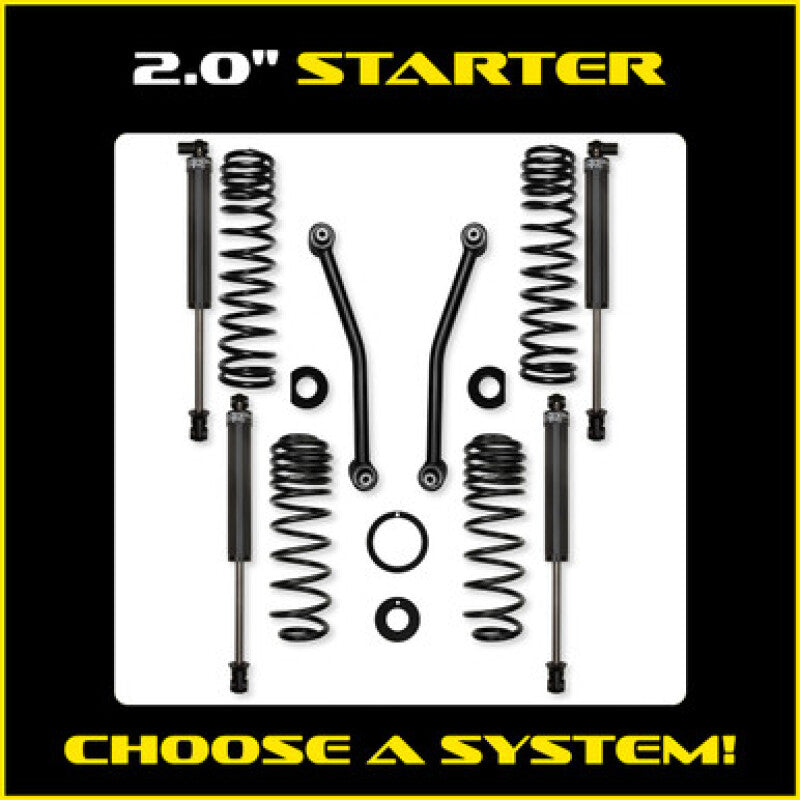 Rock Krawler 19+ Jeep Gladiator JT (Gas) 2in Starter Suspension System