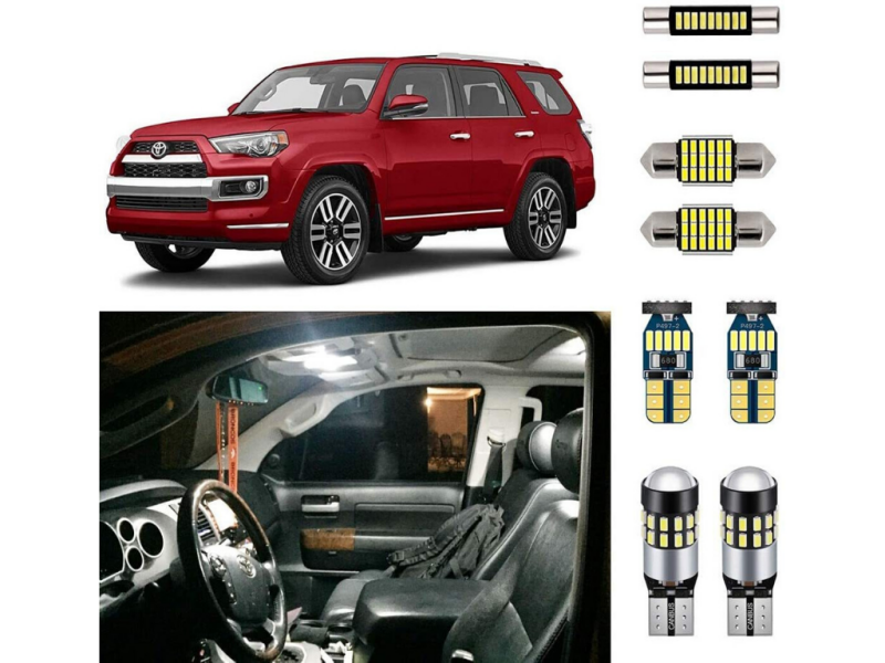 Cali Raised LED Cali Raised 16Pc Led Bulb Replacement Kit For 10-24 Toyota 4Runner