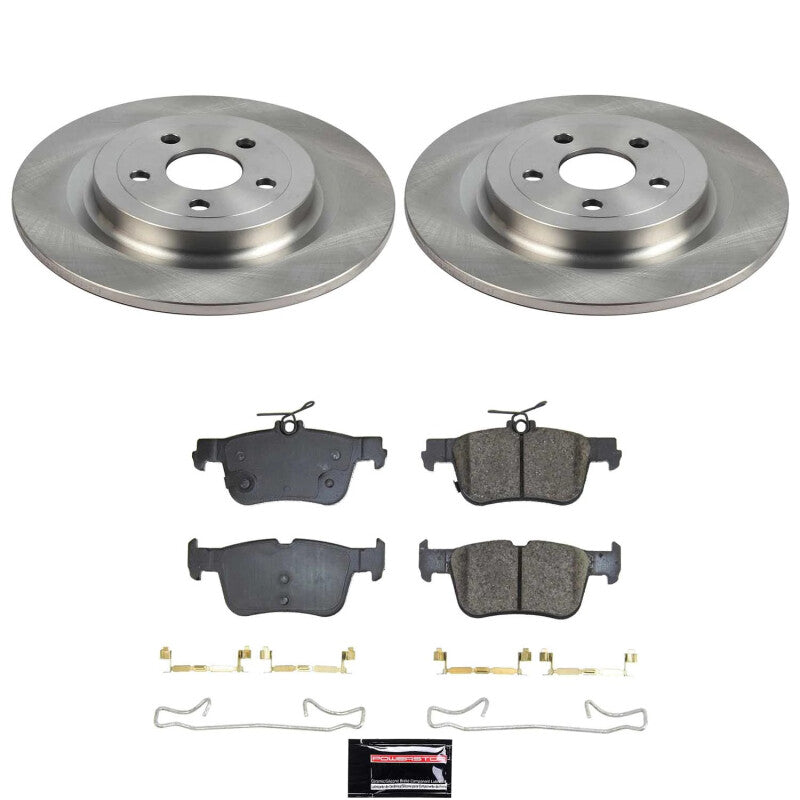 PowerStop Power Stop 21-24 Ford Mustang Mach-E Rear Autospecialty Brake Kit