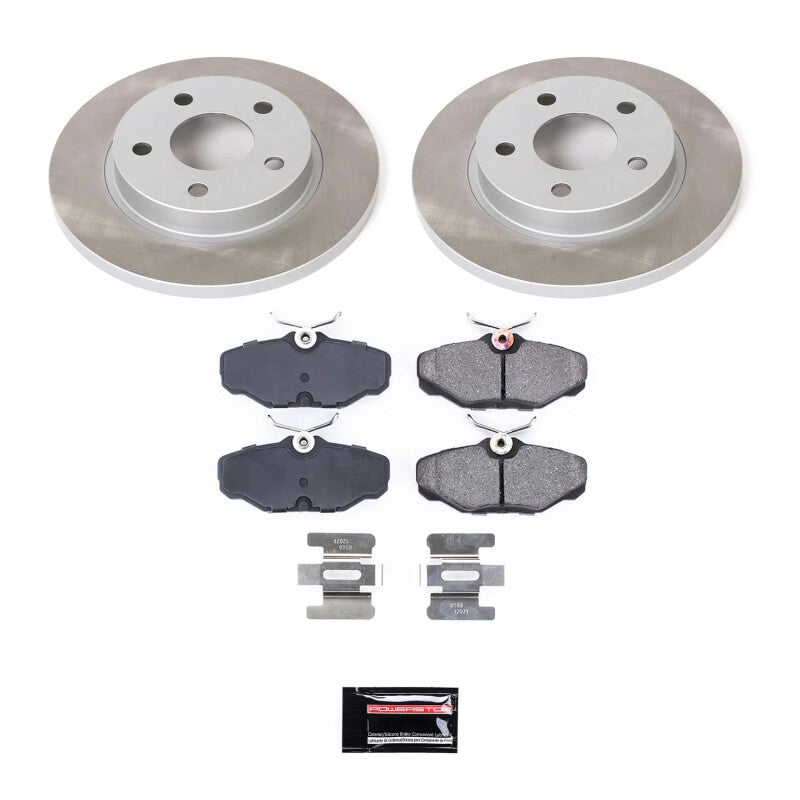 PowerStop Power Stop 93-05 Mercury Sable Rear Semi-Coated Rotor Kit