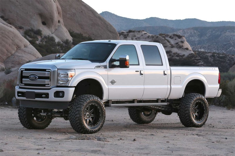 Fabtech 11-16 Ford F250/350 4WD Short Bed Floating Rear Traction Bar System