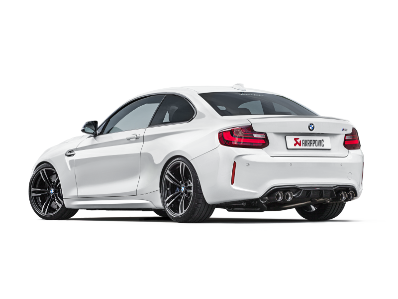 Akrapovic Akrapovic 16-17 BMW M2 F87 (Excl M2 Competition) Evolution Line Cat Back (Titanium) w/Carbon Tips