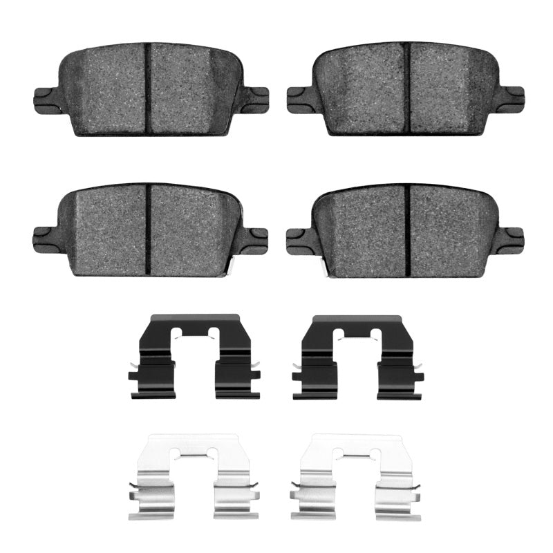 R1 Concepts R1 16-21 Chevrolet Malibu Rear Ceramic Brake Pads & Hardware Kit