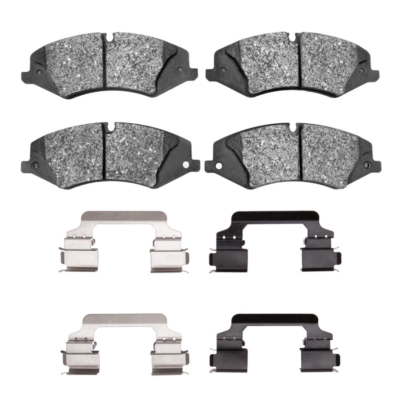 R1 Concepts R1 10-17 Land Rover LR4 Front Semi Met Pads & Hardware Kit