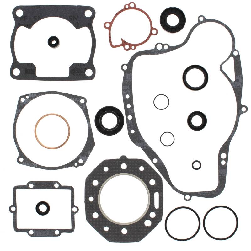 Vertex Pistons Vertex Gaskets 84-85 Kawasaki KXT250 Tecate Complete Gasket Kit w/ Oil Seals