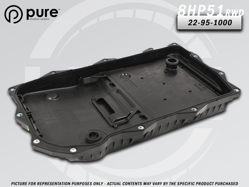 Pure Drivetrain Solutions Pure Drivetrain 8HP51 Transmission Pan - RWD