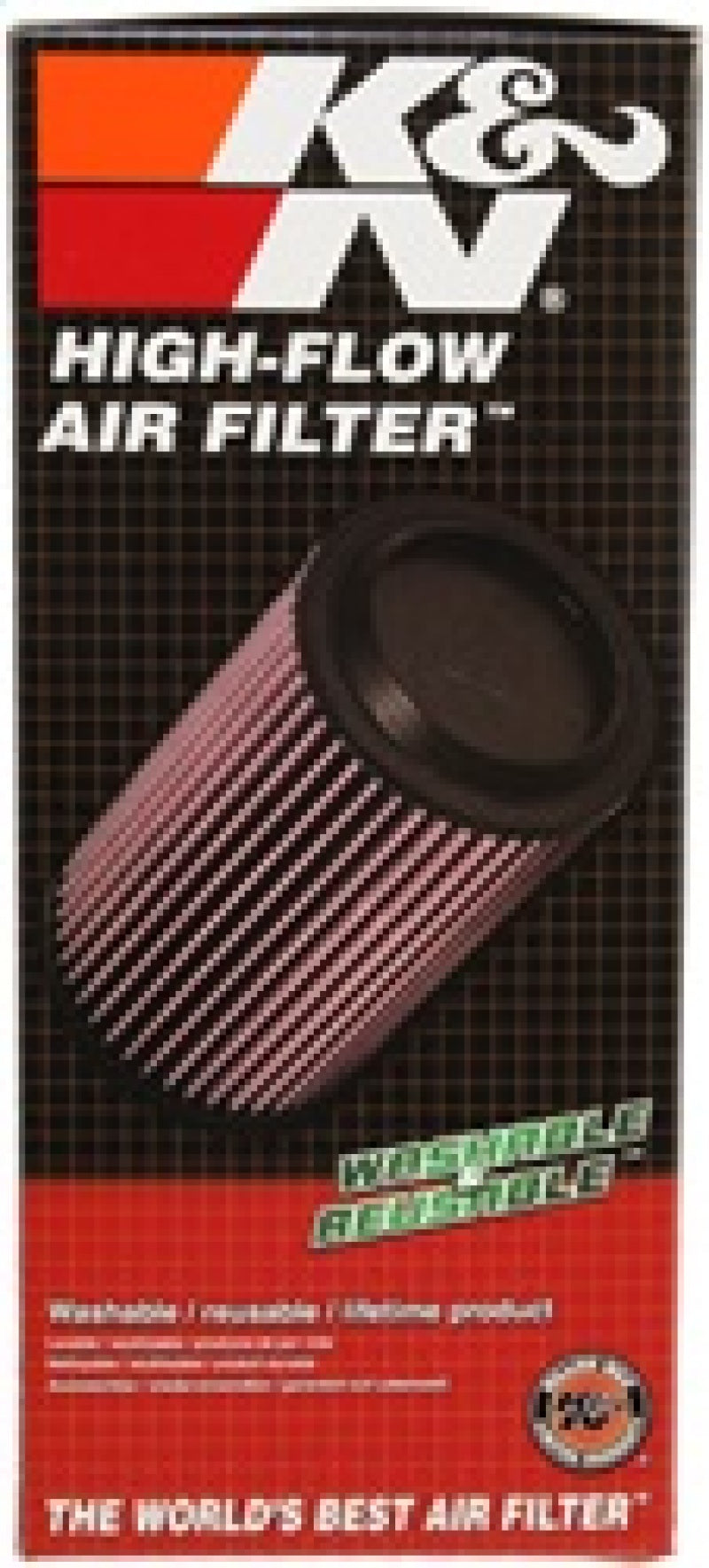 K&N Engineering K&N 05-06 Porsche Boxster 2.7L-F6/3.2L-F6 Drop In Air Filter