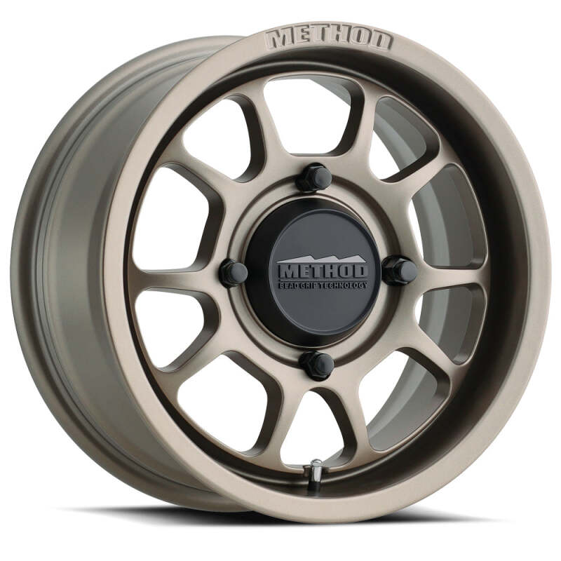 Method Wheels Method MR409 Bead Grip 15x7 / 5+2/38mm Offset / 5x4.5 / 72 CB Steel Grey Wheel