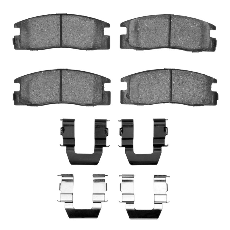 R1 Concepts R1 88-95 Isuzu AMIGO Rear Ceramic Pads & Hardware Kit