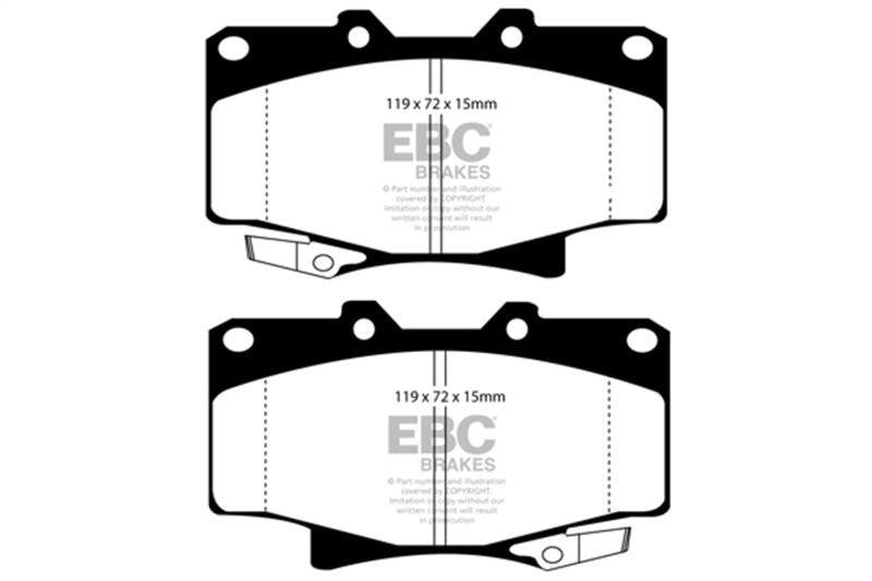 EBC 96-97 Lexus LX450 4.5L Bluestuff Front Brake Pads