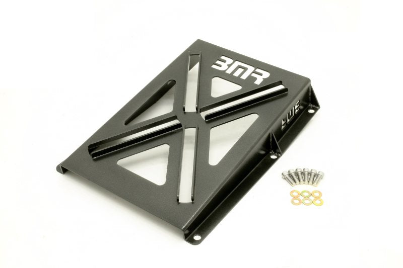 BMR Suspension BMR 67-69 1st Gen F-Body Convertible Only Driveshaft Tunnel Brace - Black Hammertone