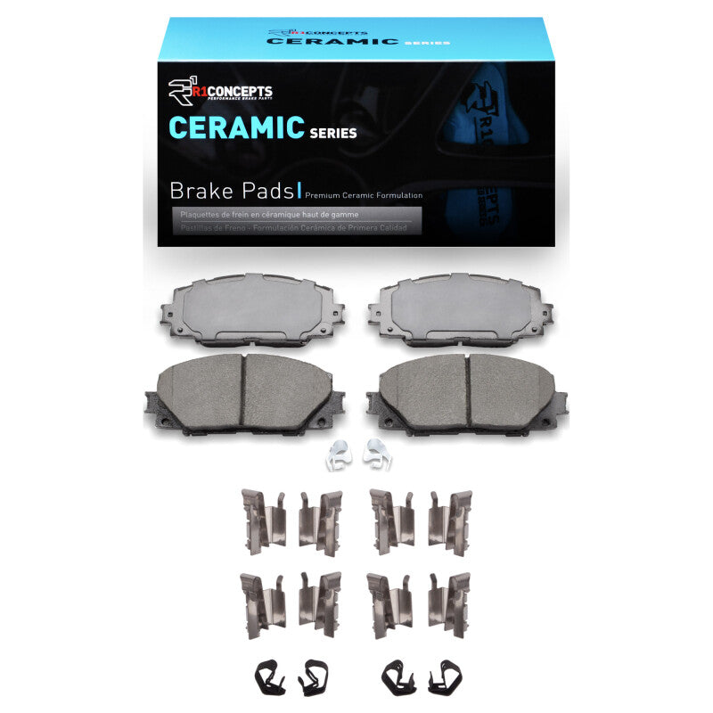 R1 Concepts R1 2006-2019 Scion IQ Front R1 Ceramic Pads & Hardware Kit