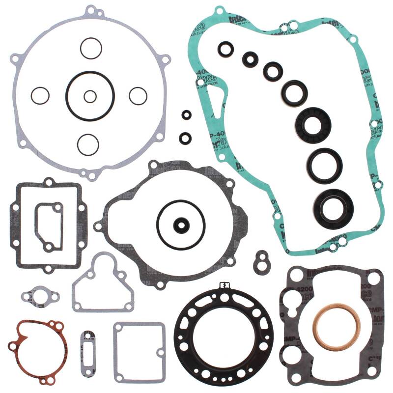Vertex Pistons Vertex Gaskets 2004 Kawasaki KX250 Complete Gasket Kit w/ Oil Seals