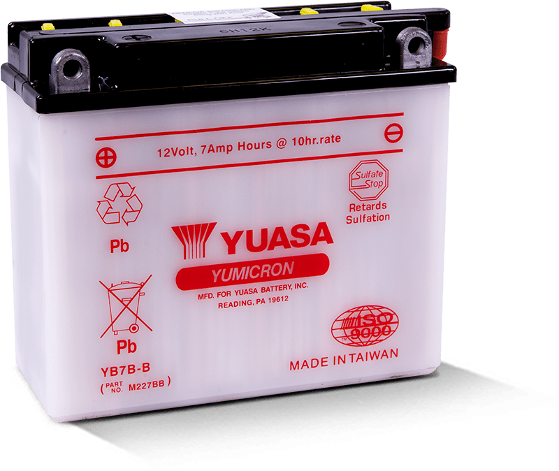 Yuasa Battery Yuasa YB7B-B Yumicron 12-Volt Battery