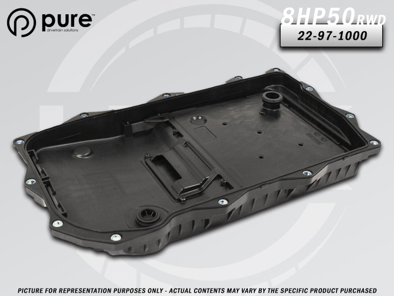Pure Drivetrain Solutions Pure Drivetrain 8HP50 Transmission Pan - RWD