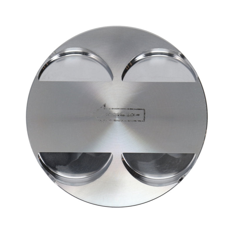 Manley Performance Manley 16+ Nissan VR30DDTT 86mm Bore 10:1 CR -3.5cc Dome Flat Top E/D Piston w/ Rings (SINGLE)