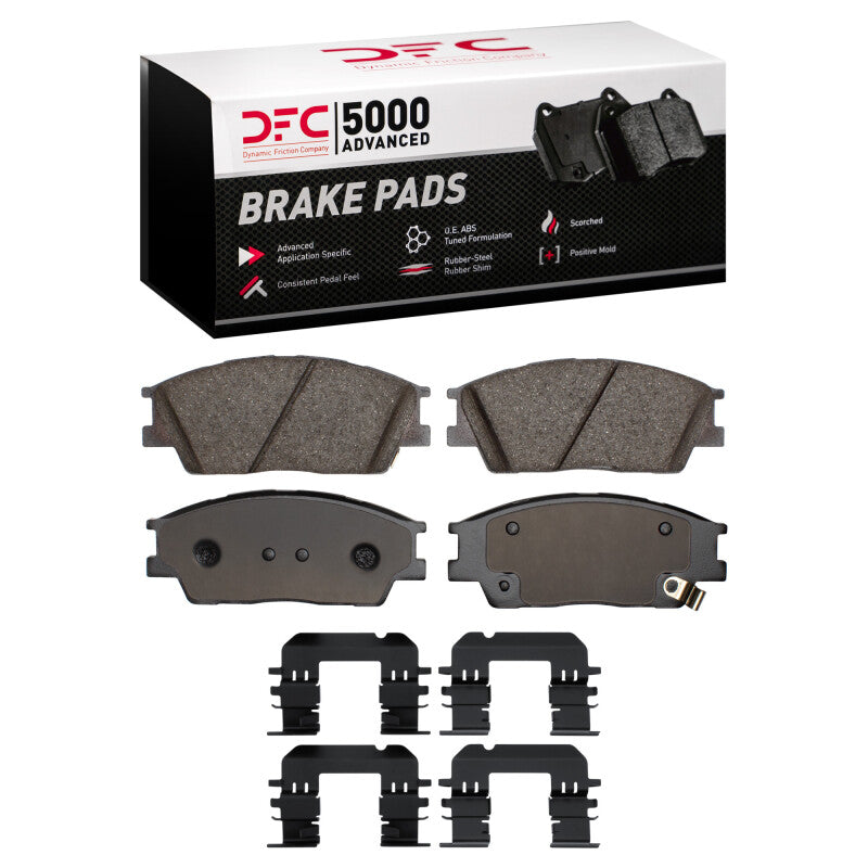 DFC 20-25 Hyundai Venue Front 5000 Advanced Ceramic Brake Pads and Hardware Kit