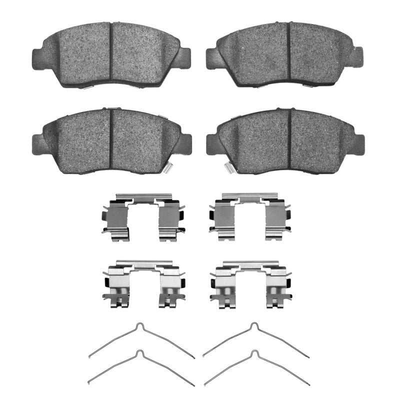 R1 Concepts R1 02-11 Acura RSX Front Semi Met Pads & Hardware Kit