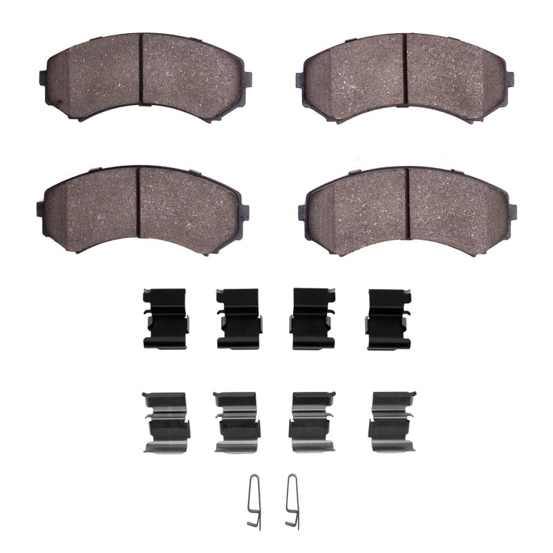 DFC 00-11 Honda Passport Front 5000 Advanced Ceramic Brake Pads and Hardware Kit