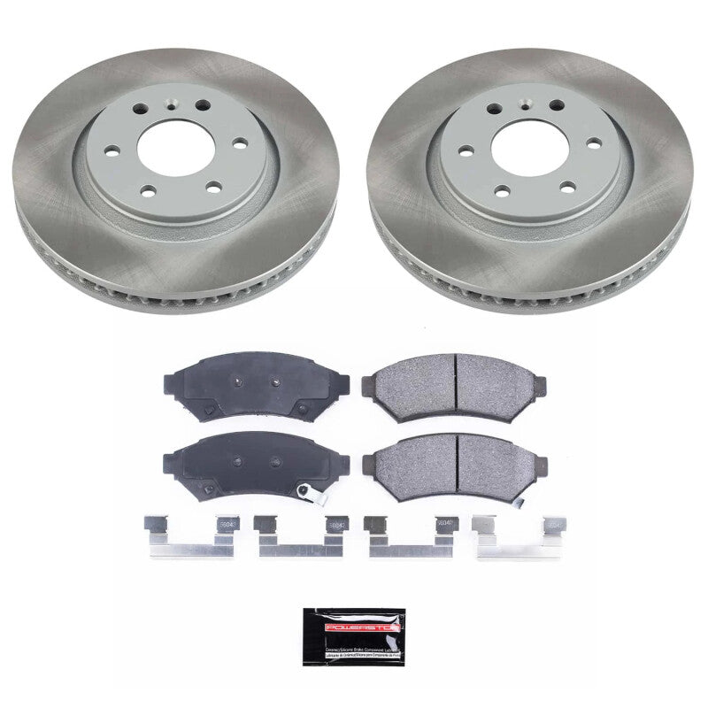 PowerStop Power Stop 06-07 Saturn Relay Front Semi-Coated Rotor Kit