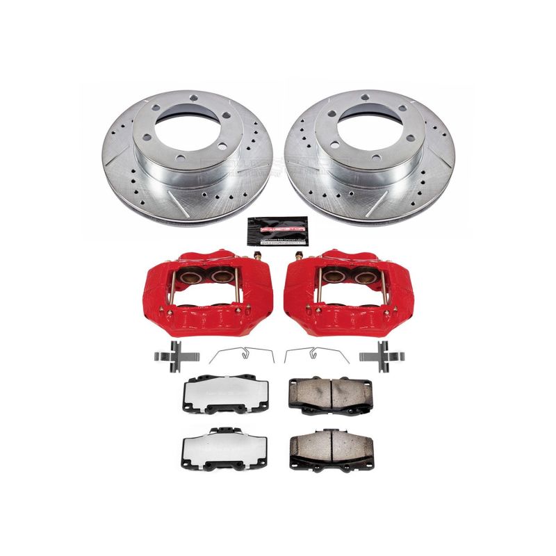 PowerStop Power Stop 95-04 Toyota Tacoma Front Z36 Truck & Tow Brake Kit w/Calipers