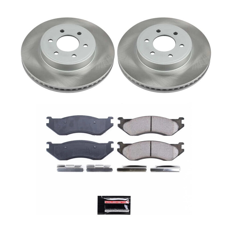 PowerStop Power Stop 2003 Dodge Durango Front Semi-Coated Rotor Kit