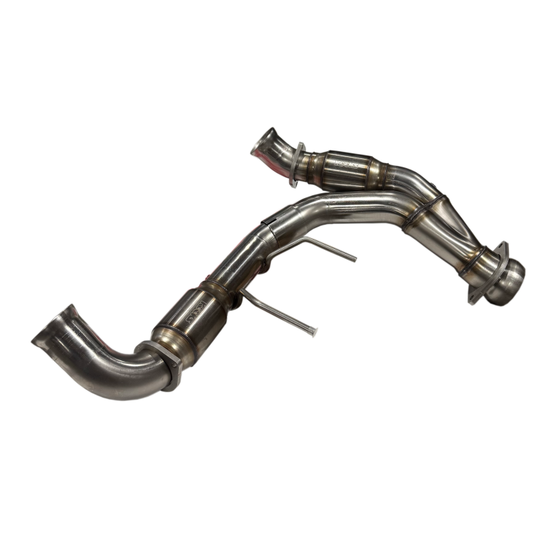 Kooks Headers Kooks 21-23 Ford F150 Coyote V8 5.0L 1-3/4in SS Header w/ GREEN Catted Connection Pipe