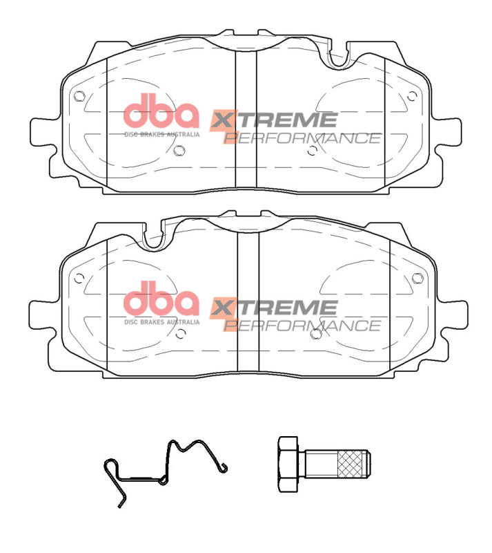 DBA DB15030XP High Performance Brake Pad Set