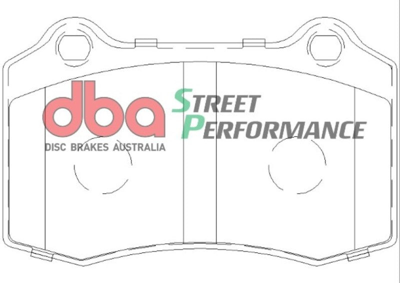 DBA DB1936SP High Performance Brake Pad Set