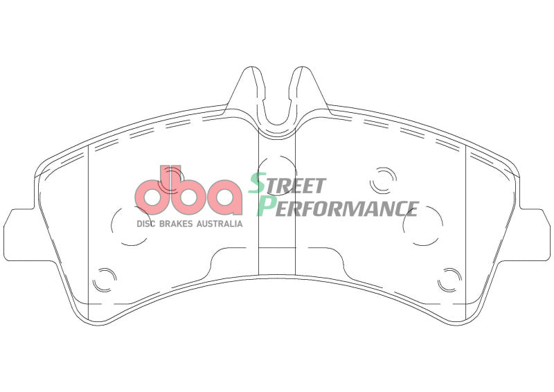 DBA DB1975SP High Performance Brake Pad Set