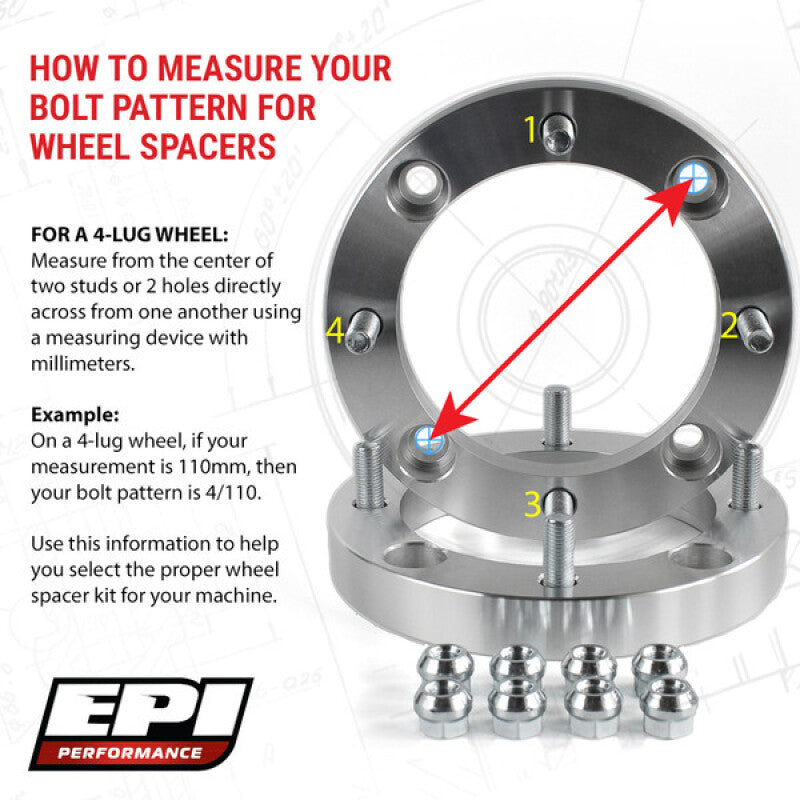 EPI 5/115 Wheel Spacer 1.0 in.