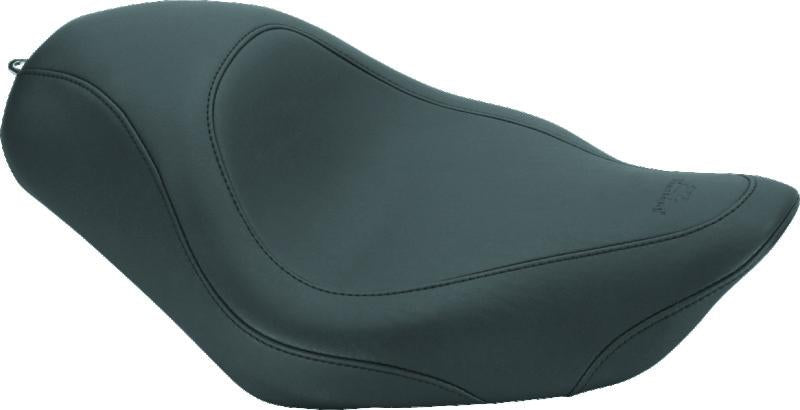 Mustang Motorcycle Mustang 95-05 Kawasaki Vulcan 800,96-05 800 Classic Touring 2PC Seat w/Driver Backrest - Black