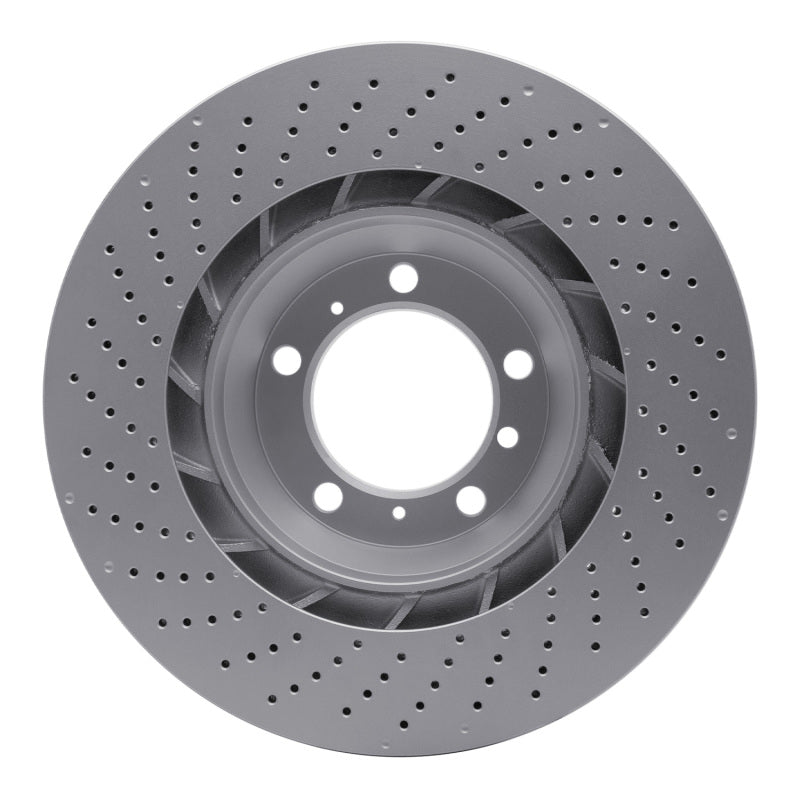 DFC 07-13 Porsche 911 Right Rear Drilled GeoSPEC Coated Rotor