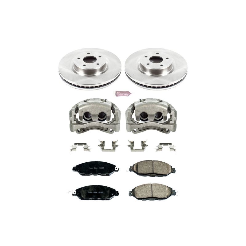 PowerStop Power Stop 13-19 Nissan Pathfinder Front Autospecialty Kit w/Cals