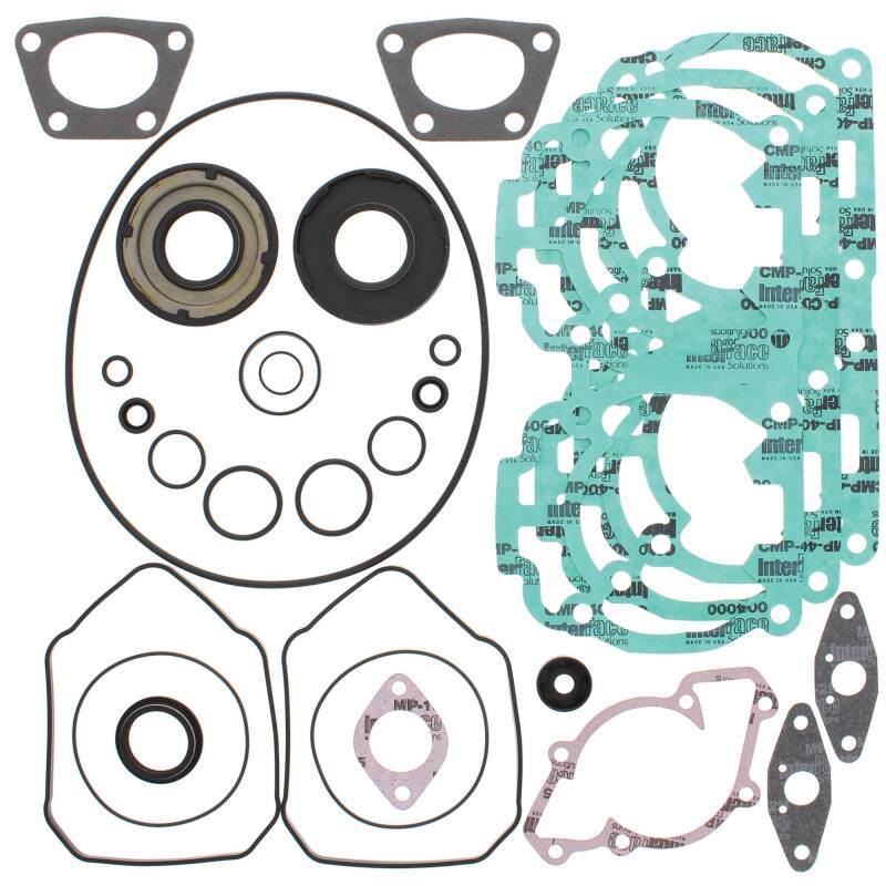 Vertex Pistons Vertex Gaskets 00-01 Ski-Doo Formula Deluxe 600 Complete Gasket Kit w/ Oil Seals