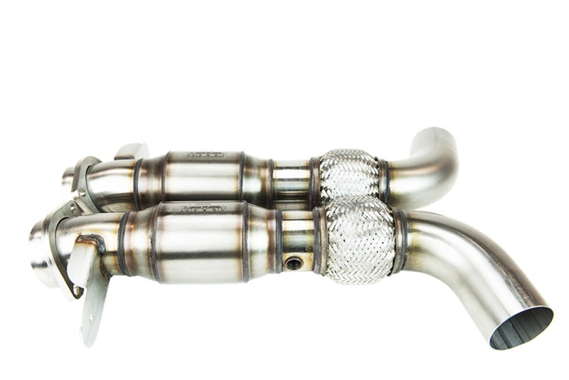 Kooks Headers Kooks 2015+ Ford Mustang GT350 5.2L 3in x 2-3/4in Cat SS X-Pipe Kooks HDR Req