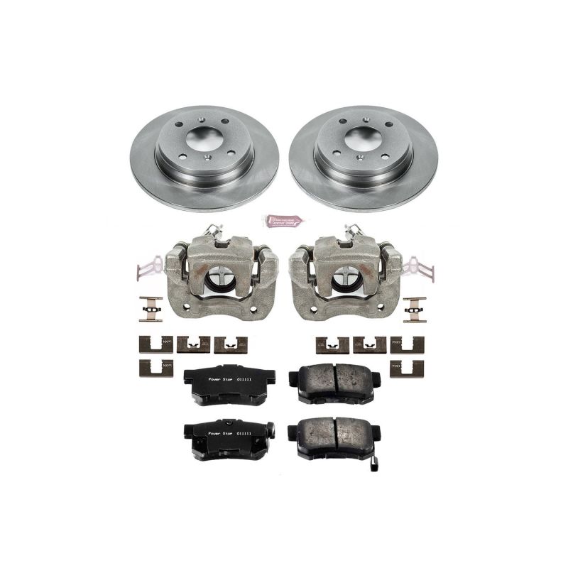 PowerStop Power Stop 92-96 Honda Prelude Rear Autospecialty Brake Kit w/Calipers