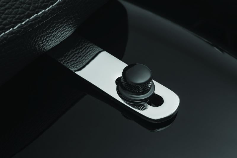 Kuryakyn Indian Quick Release Seat Screw(Scout Models With Passenger Seat) - Black