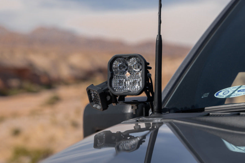 Diode Dynamics 21-22 Ford F-150 SSC2 Stage Series Backlit Ditch Light Kit - Sport Yellow Combo